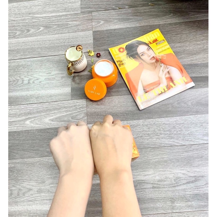 Combo kem chống nắng, kem body YUBY LAB nâng tone sáng da chống nắng hiệu quả