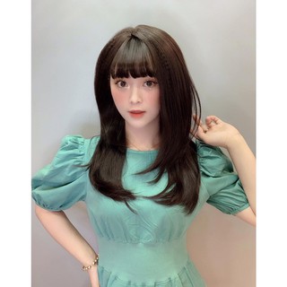 [ẢNH THẬT] Tóc giả nữ chính hãng (Tóc bộ nguyên đầu Cúp tầng layers)