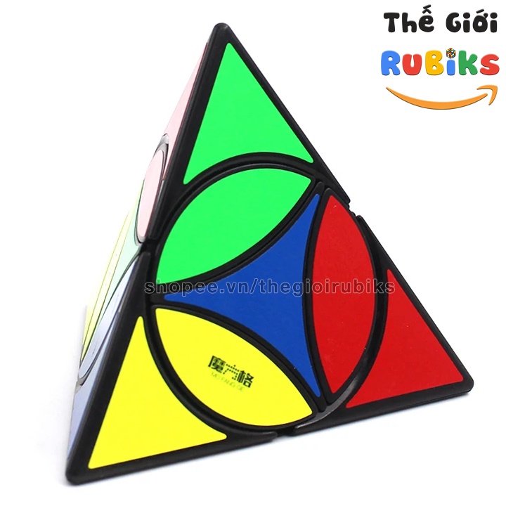 Rubik QiYi Coin Tetrahedron Pyraminx Ancient Cube Rubik Tam Giác Biến Thể 4 Mặt.