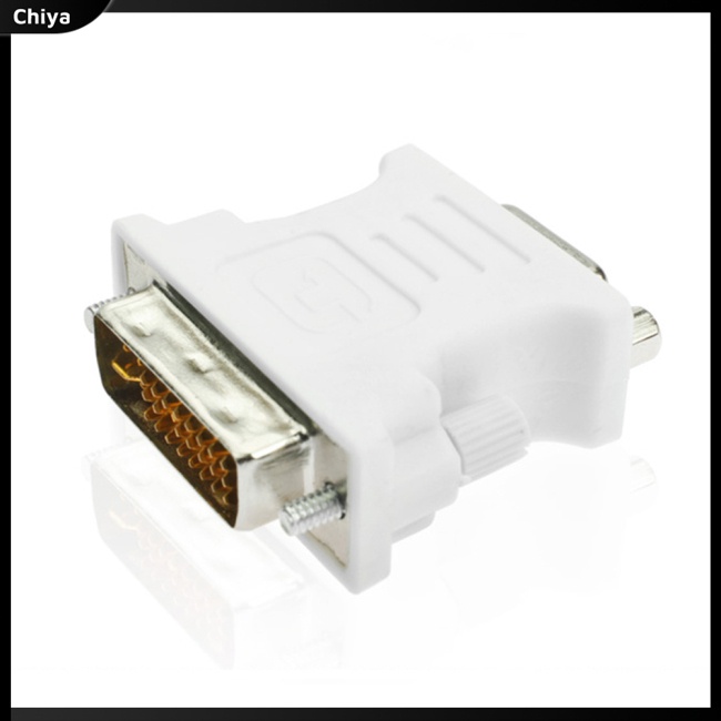 Đầu Chuyển Đổi Dvi-I 24 + 5 Pin Dvi Sang Vga Chuyên Dụng Cho Pc Laptop