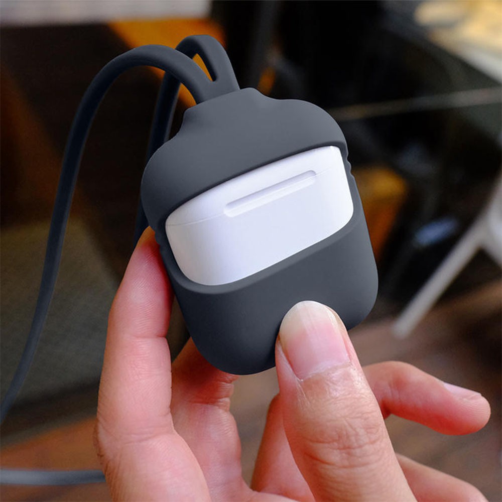 Bao Case Lanyard Dây Đeo Cổ Cho Airpods 1/ Airpods 2.