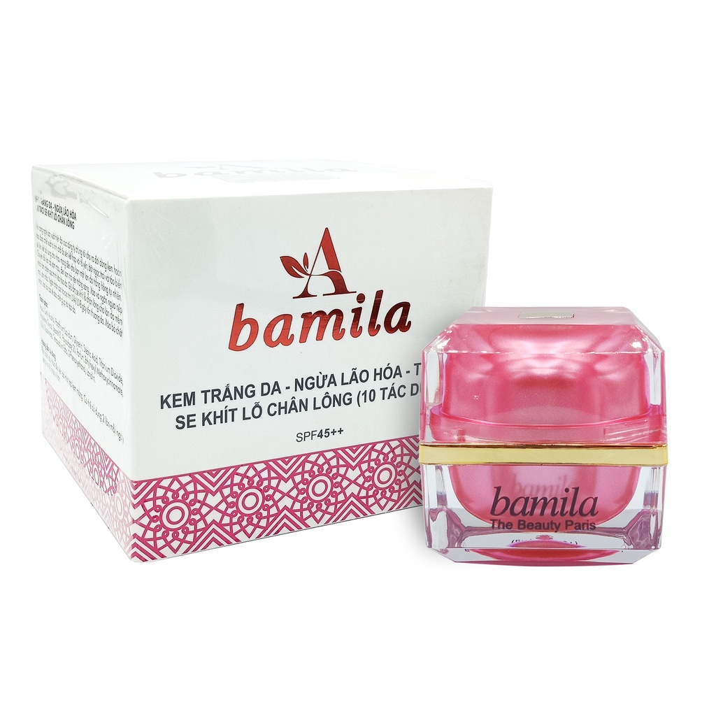 Kem trắng da 35g bamila