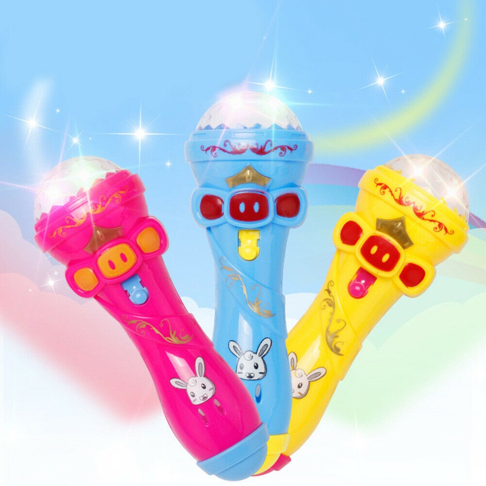 Micro đồ chơi không dây có đèn dễ thương cho bé