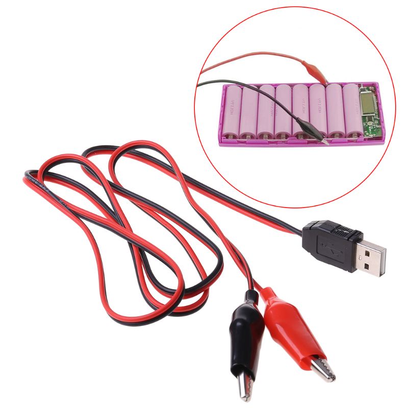 Kẹp Cá Sấu Thử Điện USB Bằng Đồng Chuyên Dụng