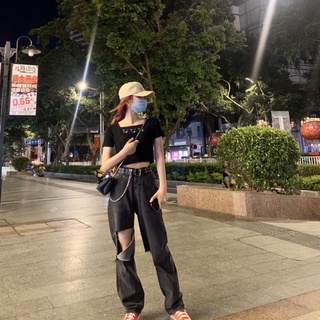Thắt lưng nữ khóa vuông hai oze (Tặng kèm dây xích) E