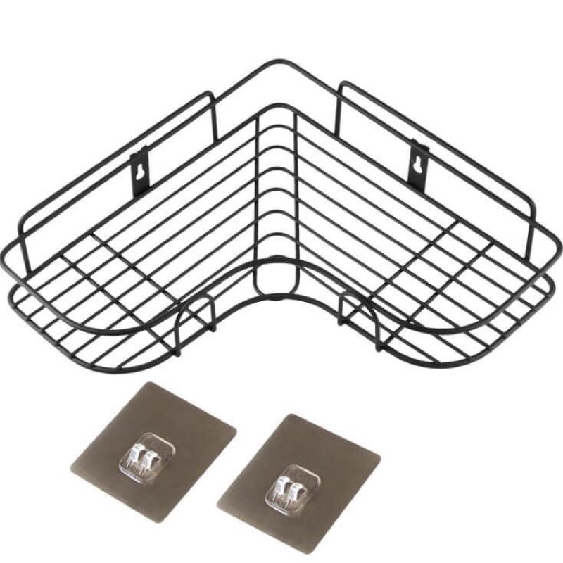 kệ sắt dán gốc tường