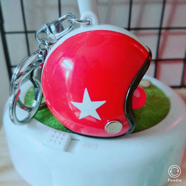 Móc Khoá Hình Nón Bảo Hiểm 3/4 Siêu Cute