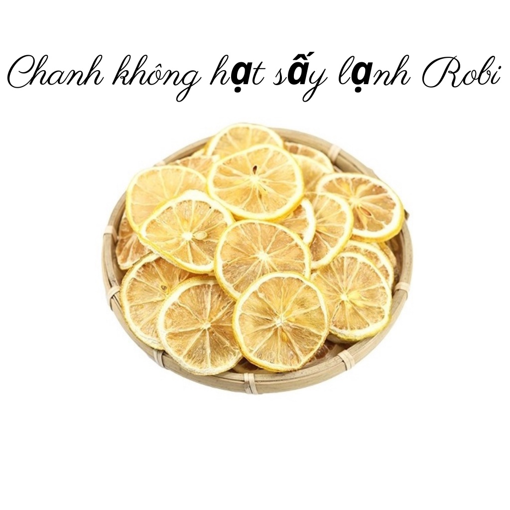 Chanh thái lát sấy lạnh - Trọng lượng 500 gram