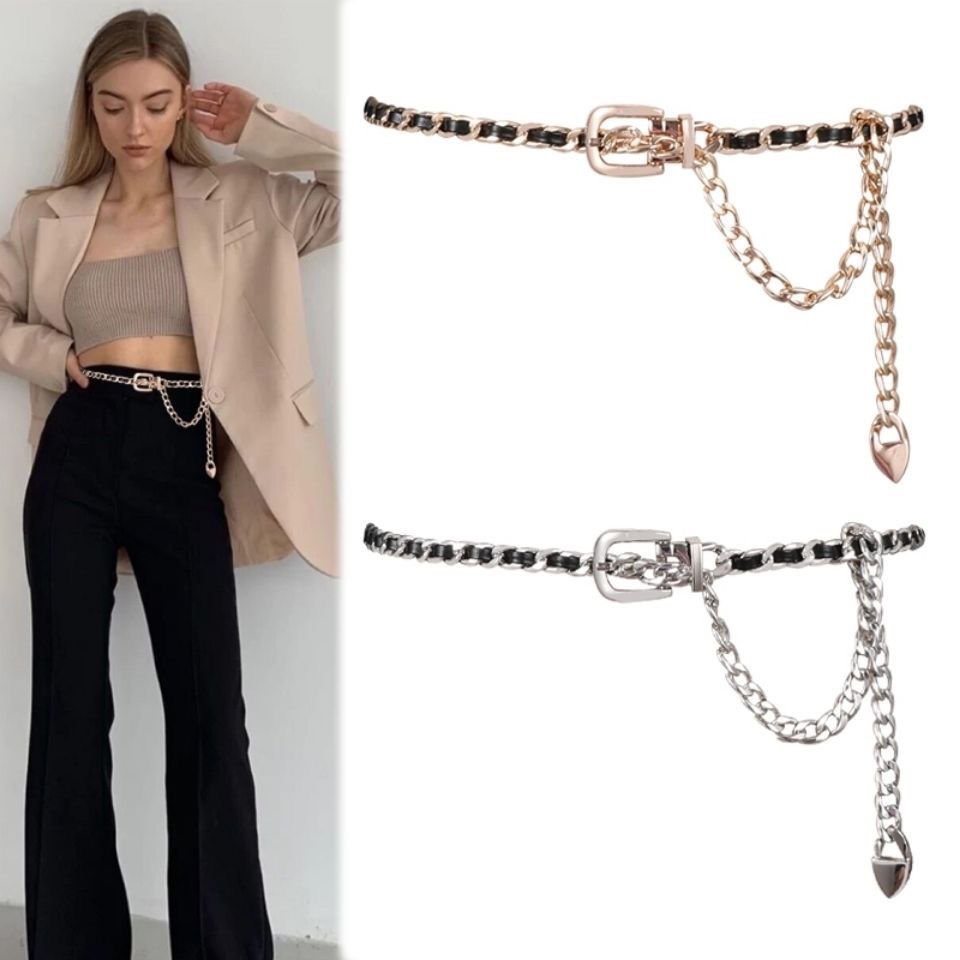 ✔✢✜Thắt Lưng Chanel Dễ Phối Đồ Thời Trang Cho Nữ