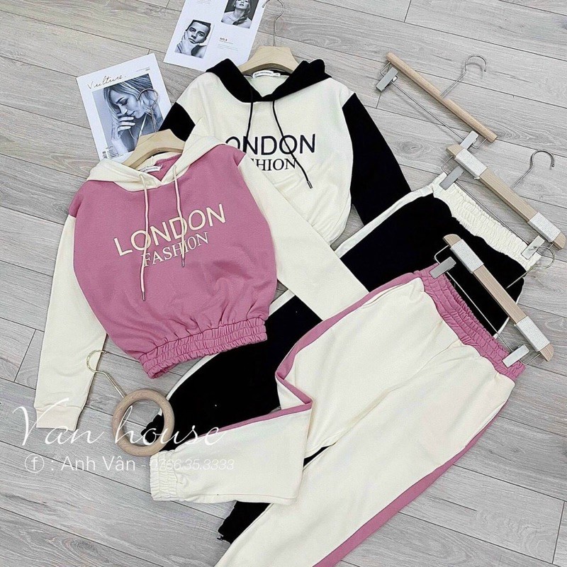 Set thể thao nón tay dài - chất nỉ bông siêu dày dặn - hàng cao cấp hình thật carotshop