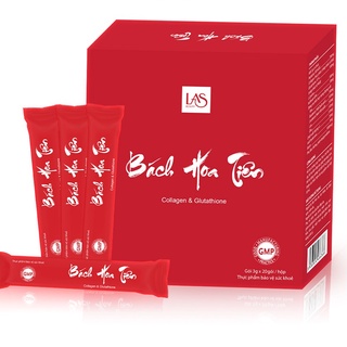 BÁCH HOA TIÊN Las Beauty Cốm uống đẹp da Cam kết 100% Chính hãng