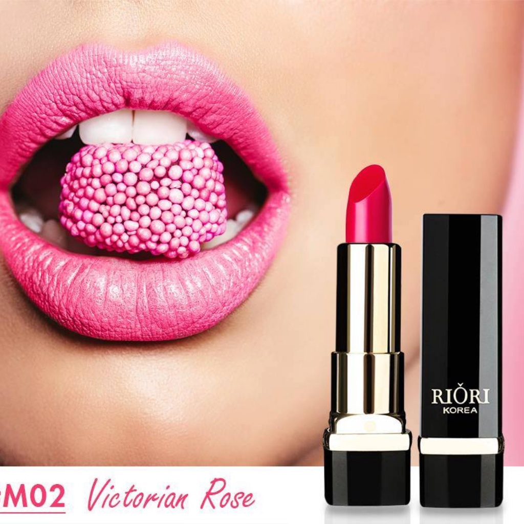 Son Lì Riori Matte Lipstick Siêu Mịn, Bền Màu, 4.5g