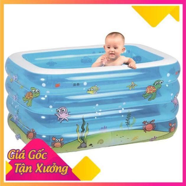 [HOT DEAL] Bể bơi 4 tầng 120*90*75cm  (hang hot)