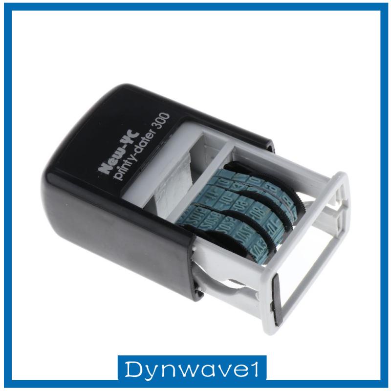 [DYNWAVE1]Self-Inking Date Stamp Business Stamp H-4mm Great for Receiving Due Date