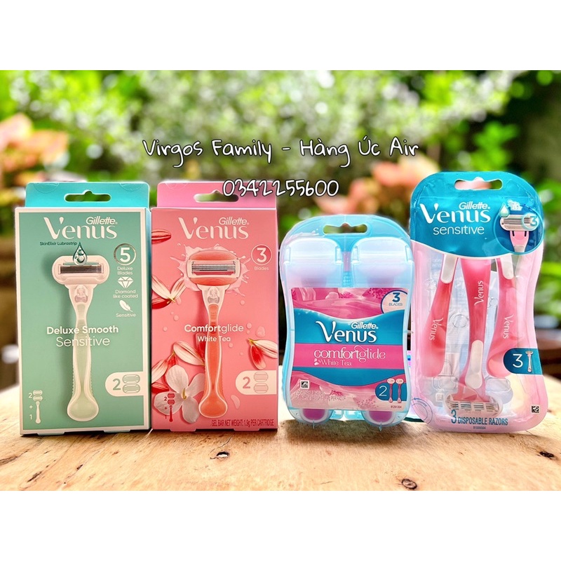 Set cạo lông Gillette Venus cho nữ - Bill Úc