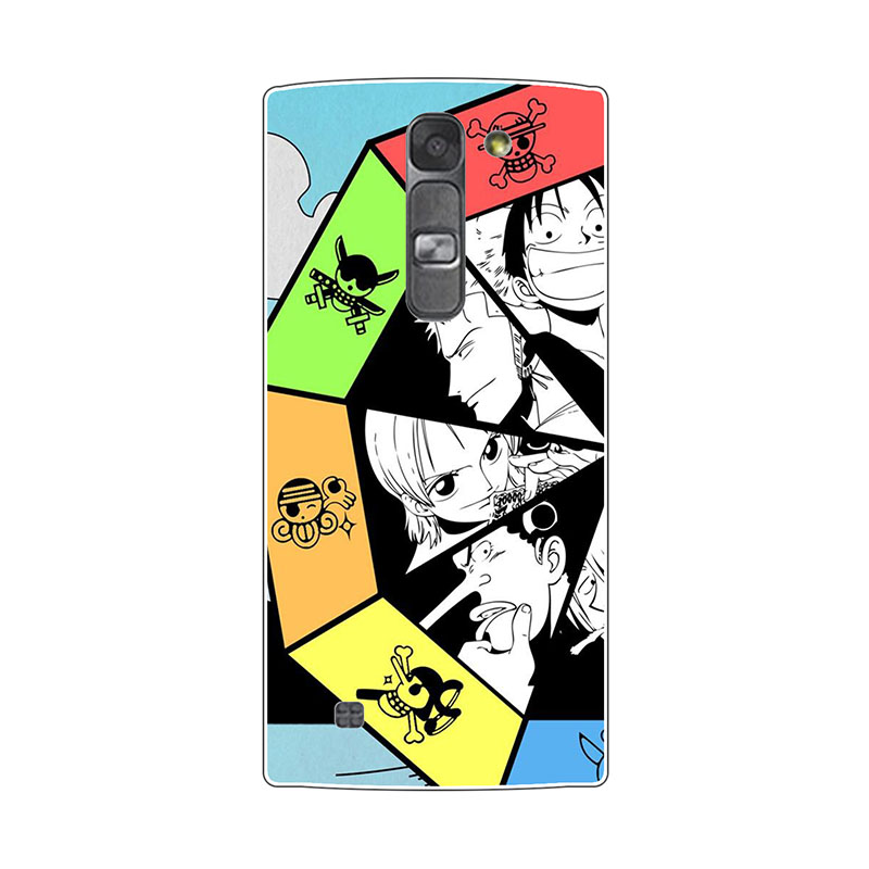 Ốp lưng mềm hình One Piece Luffy Roronoa Zoro cho LG Magna C90 G4C G4 Mini H520N H502F H500F 5.0"