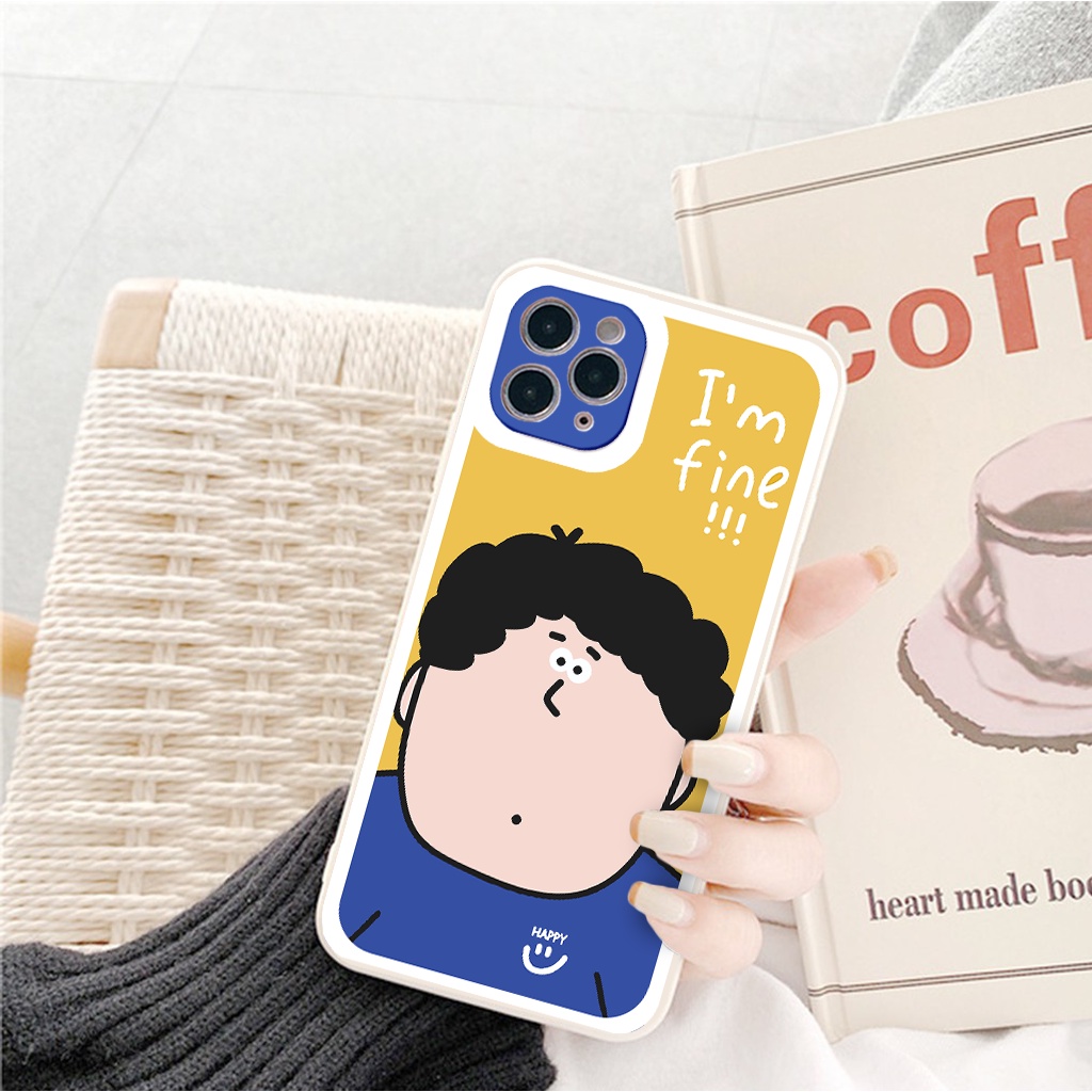 Ốp iphone - Ốp lưng iphone cạnh vuông viền camera Sumo Couple dành cho ip 6 đến 14promax - G29