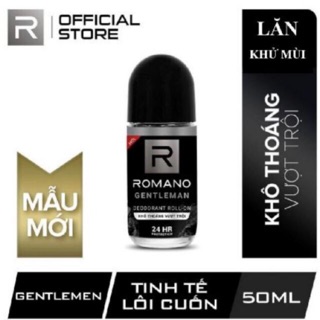 Lăn khử mùi Romano Gentleman 50ml