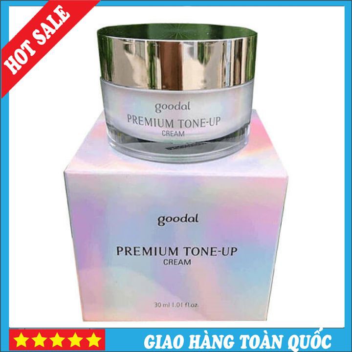 [Chính Hãng] Kem Ốc Sên Trắng Da Goodal Premium Snail Tone Up Cream 30ml Hàn Quốc 🐌