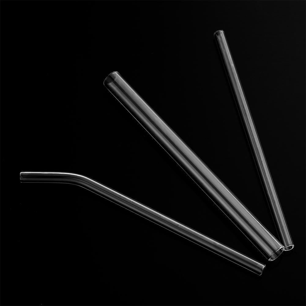 1 Bộ Ống Hút Thủy Tinh Trong Suốt DAPHS