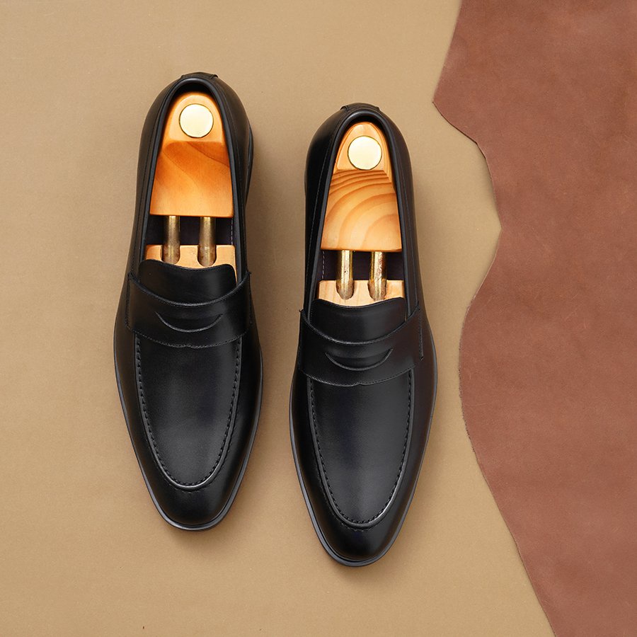 Giày lười tăng chiều cao Laforce GCLA0128-D Tặng Tất Nam Cao Cấp