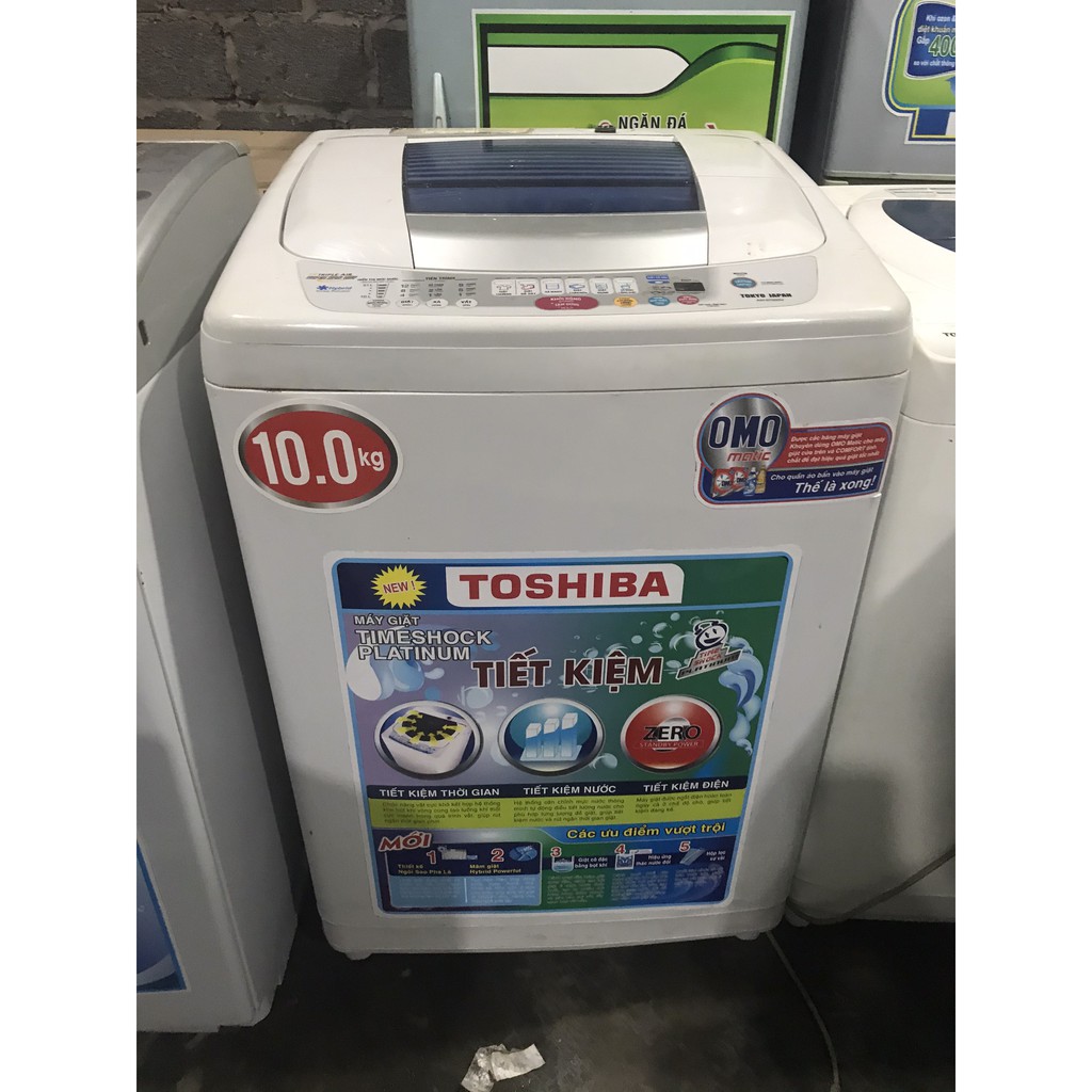 Máy Giặt TOSHIBA 10KG Giặt Chăn Trung ( Đồ Cũ Thái Bình )