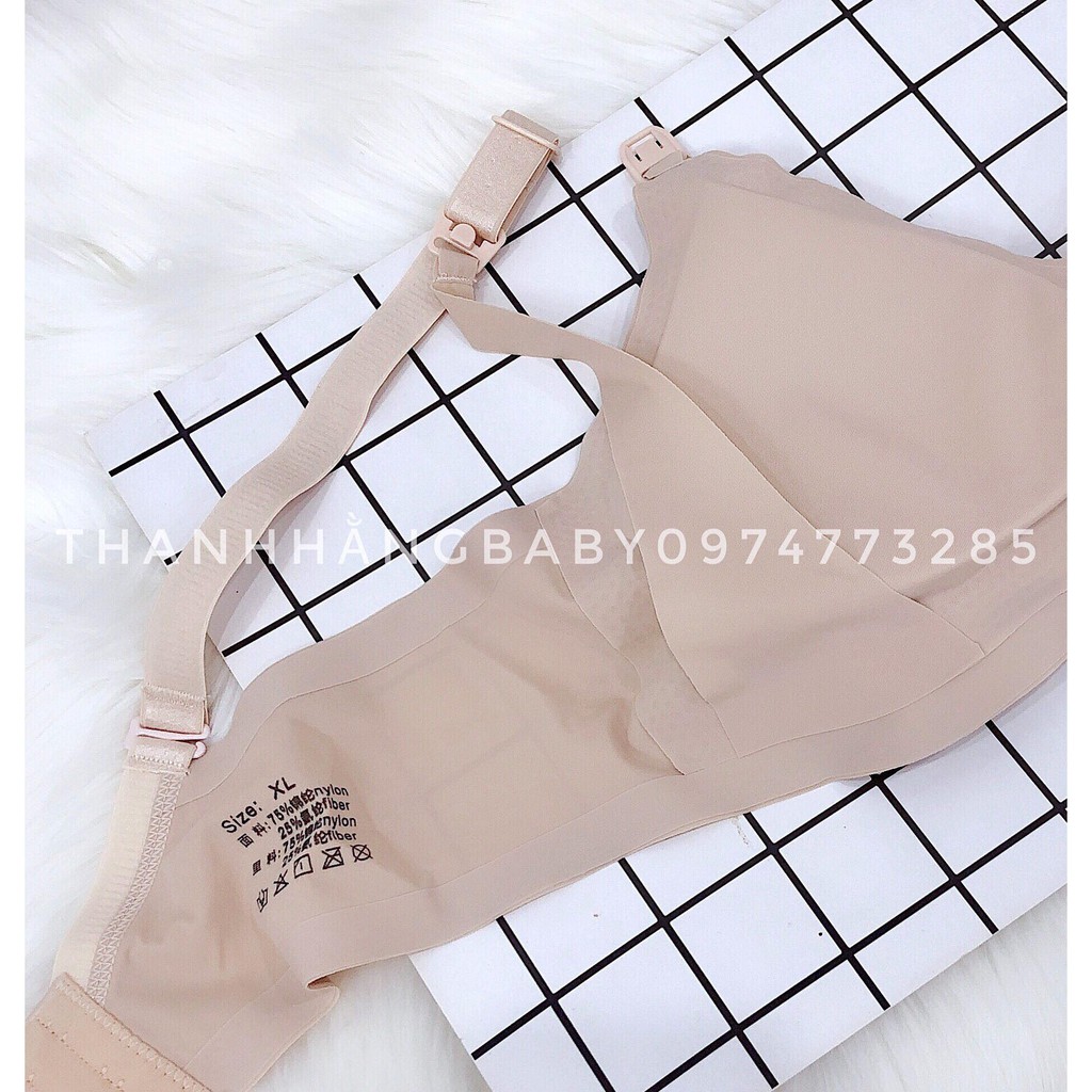 Áo lót bầu su đúc, áo ngực bầu sau sinh cho con bú nâng ngực chống xệ cho mẹ Thanh Hằng Baby