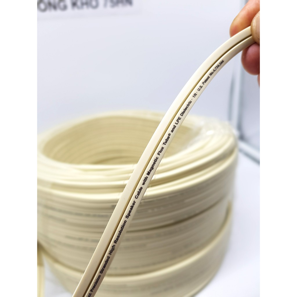 35M Dây loa Monster XP Dây màu trắng 2 lõi 240 sợi_ 2 lõi*1.5mm đồng nguyên chất