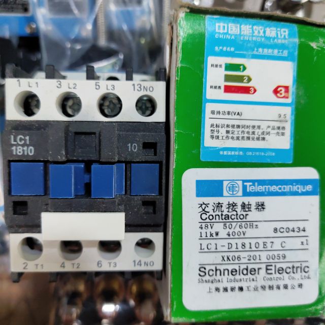 Khởi động từ Contactor LC1 - D1210 D1810 D2510 D3210 12A 18A 25A 32A