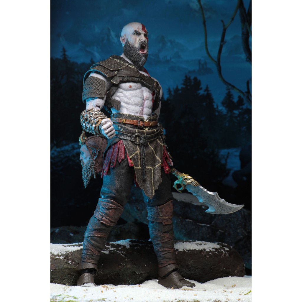 Mô hình Kratos & Atreus God Of War Ultimate NECA