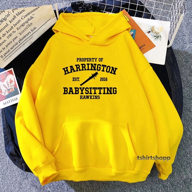 ÁO HOODIE NỈ UNISEX HARINGTON NAM NỮ ĐỀU MẶC ĐƯỢC