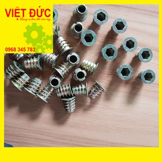 ốc cấy gỗ phi 6 -100 con