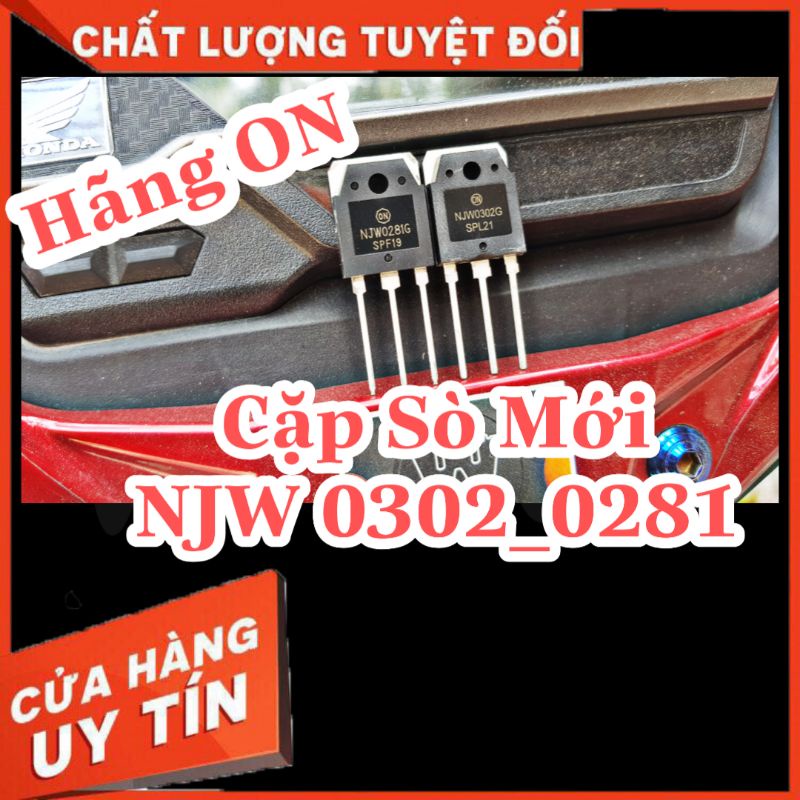 Cặp sò NJW0302-0281 chính hãng ON