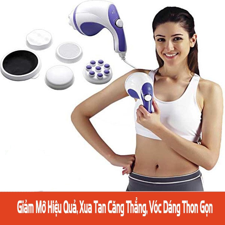 Máy Massage Cầm Tay Relax Spin Tone - Máy Massage Hỗ Trợ Giảm Cân Toàn Thân