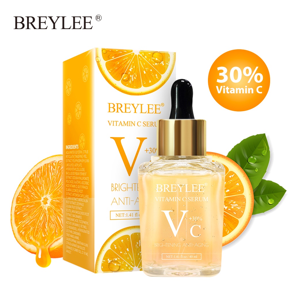 (Hàng Mới Về) Serum Breylee Chứa Vitamin C Giúp Làm Trắng Da 40ml Và Dưỡng Ẩm Hiệu Quả