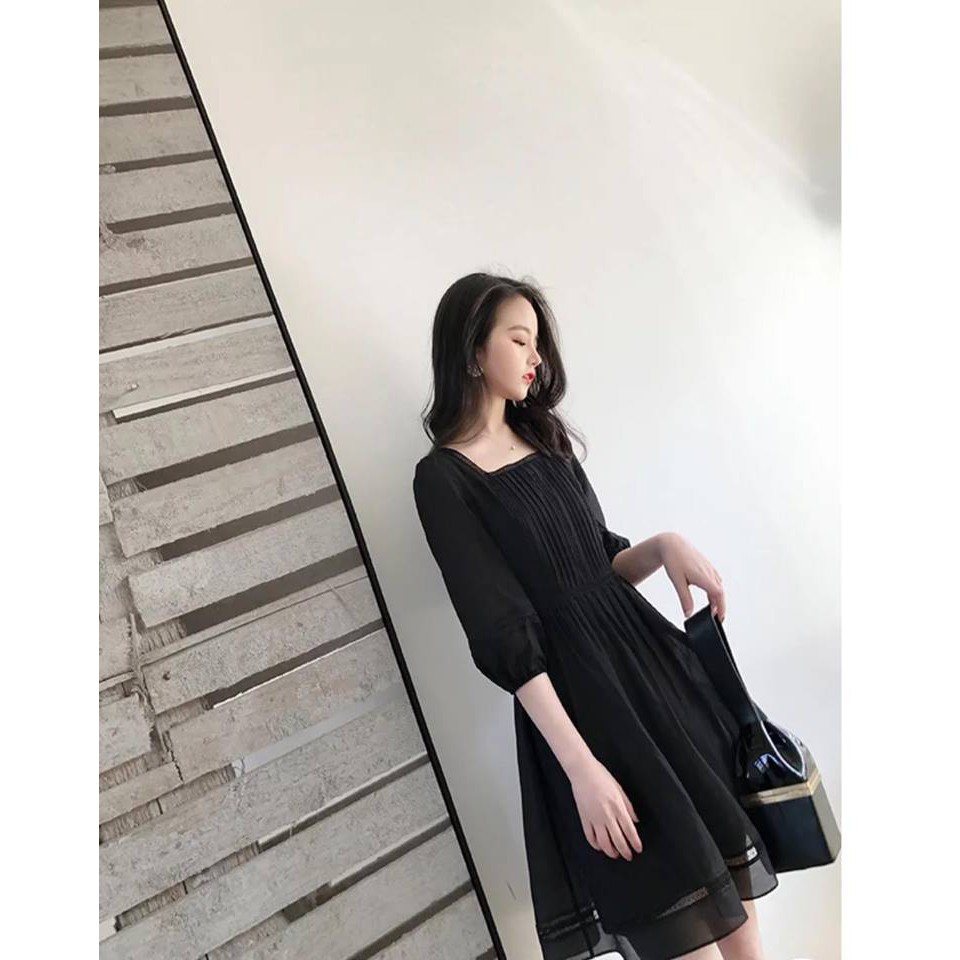 Đầm xô phối ren 3 màu | BigBuy360 - bigbuy360.vn