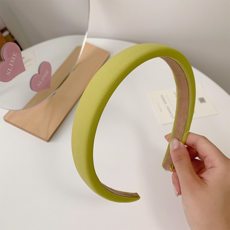Băng đô cài tóc bản rộng/nhỏ màu sắc ngọt ngào phong cách Hàn Quốc xinh xắn cho nữ