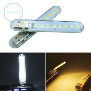 Sturdy Plug Pocket Alternative Camping Atmosphere Energy Saving Desk Table Lamp Lighting Computer Night USB LED Light