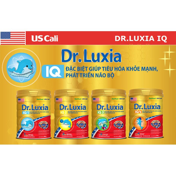 Sữa Dr.Luxia IQ 3 900g (dành cho trẻ từ 1-2 tuổi)