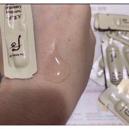 (Gói) Tinh chất sâm núi dưỡng da chống lão hoá mạnh mẽ Whoo Nutritive Esential Ampoule Concentrate 1ml (1 gói) | BigBuy360 - bigbuy360.vn