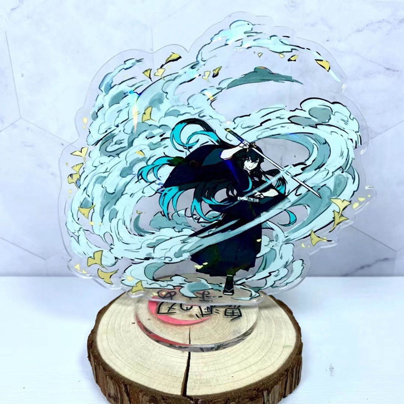 Mô Hình Nhân Vật Anime Demon Slayer: Blade Đứng Bằng Acrylic Dùng Trang Trí