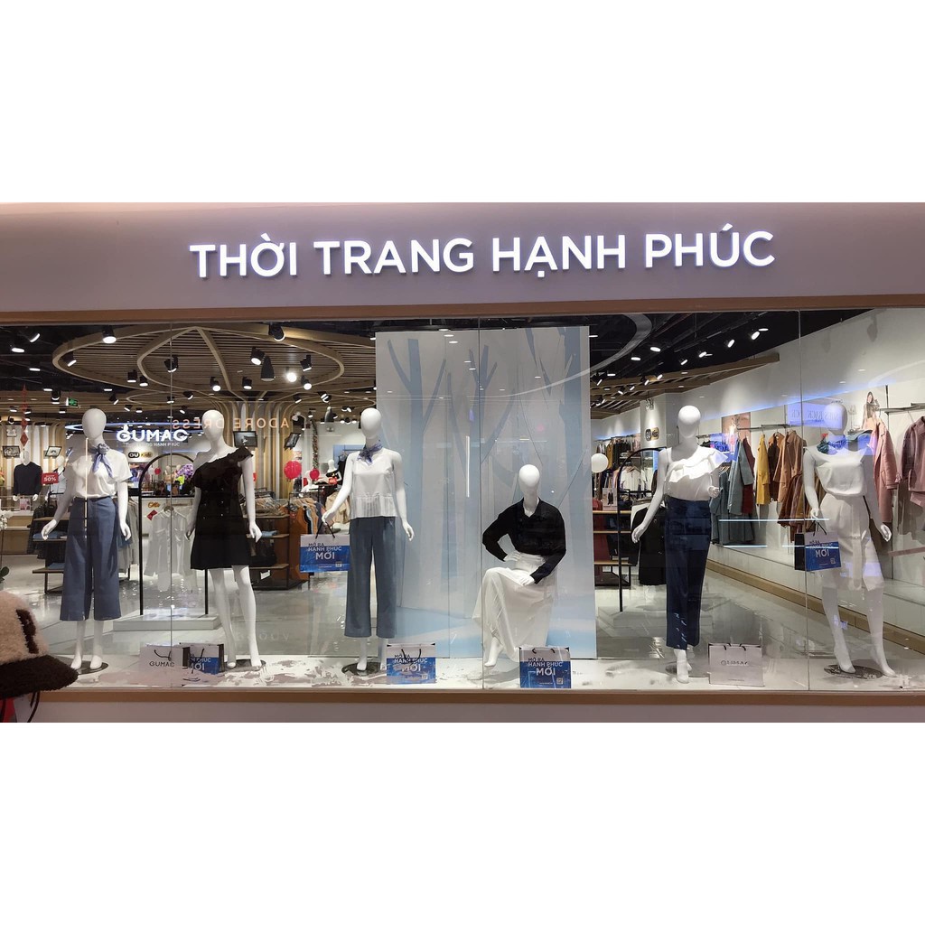 [Mã WABRGUM giảm 10% tối đa 30K đơn 99K] Áo nữ không tay đệm vai GUMAC thanh lịch sang trọng AA12100