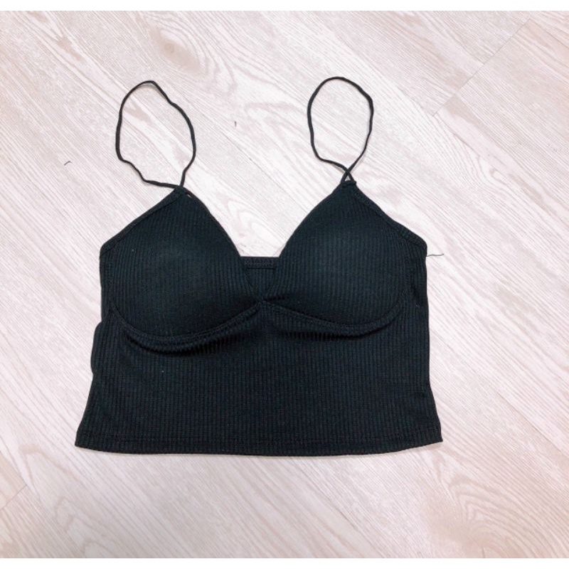 Áo 2 dây pra len gân siêu đẹp có mod ngực xịn xò