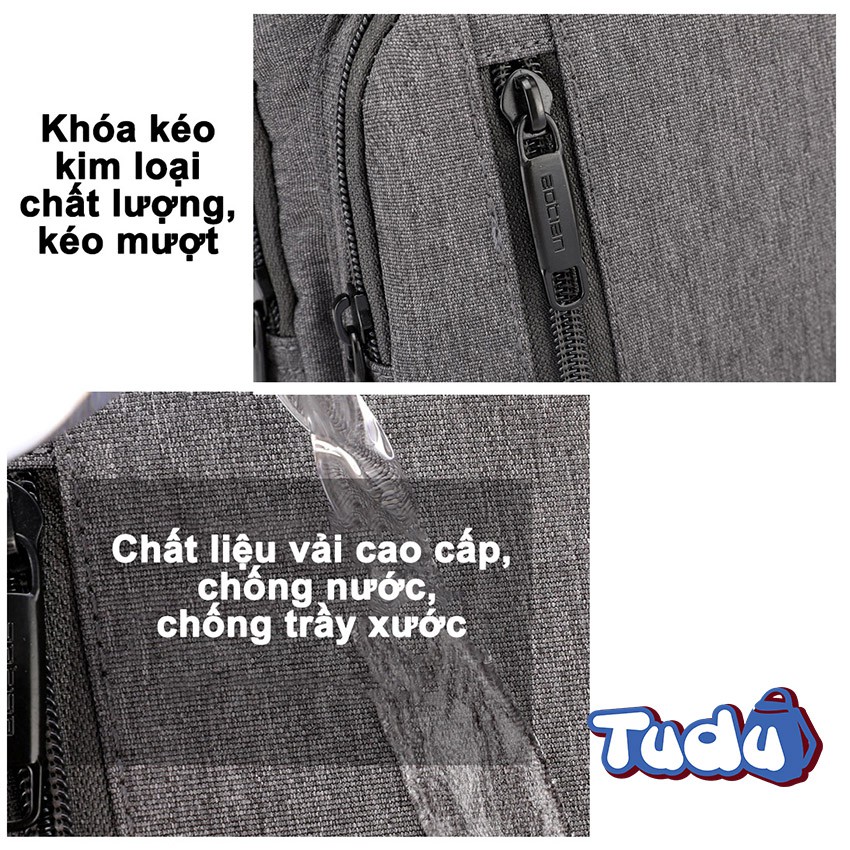 Túi Đeo Chéo Nam Phong Cách Thời Trang Hàn Quốc Vải Chất Lượng Cao Chống Nước (CN211)