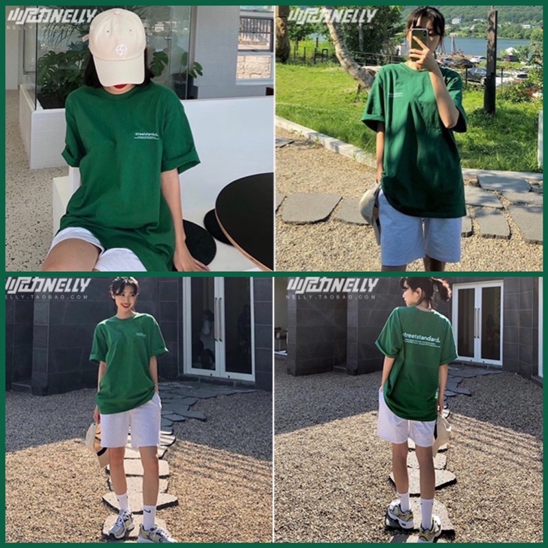 Áo thun NELLY, chính hãng, sẵn hàng, dáng Unisex hình in Stree CHÒN CLOTHING