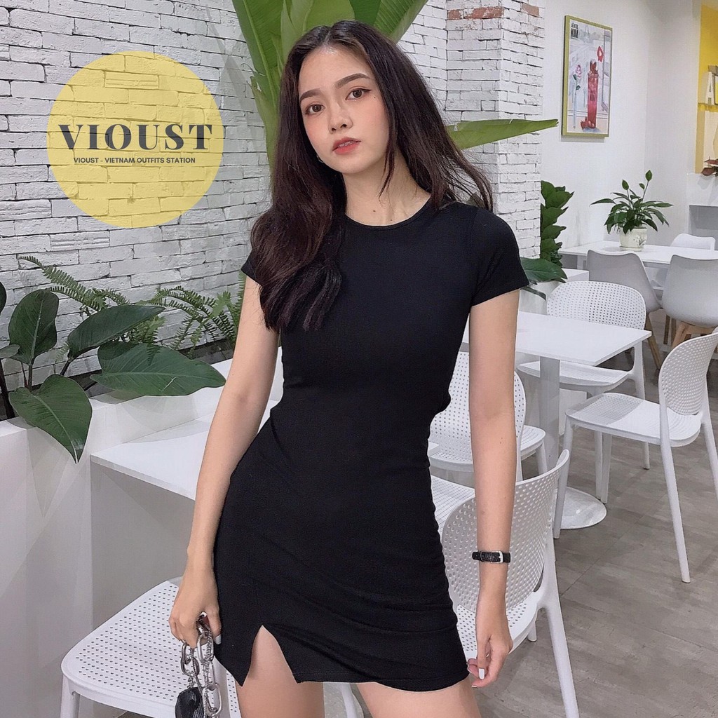Đầm Body Xẻ Tà