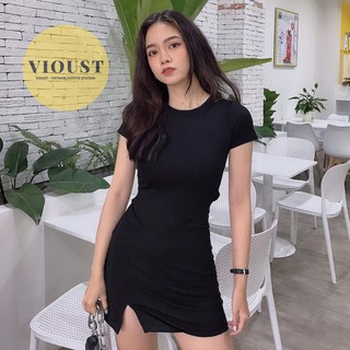 Đầm Body Xẻ Tà