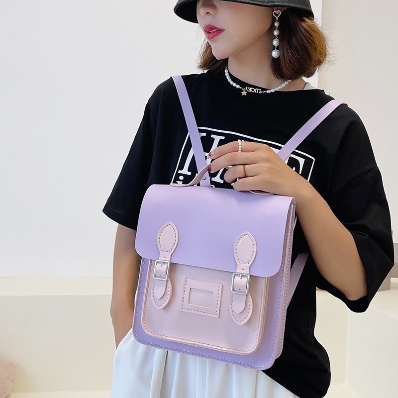 Bộ nguyên liệu tự làm balo da PU đi học, đi chơi cực xinh 10 mẫu màu có clip hướng dẫn - HÀNG ĐẶT TRƯỚC