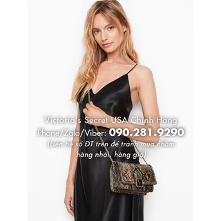 Túi da trăn đeo chéo, nhỏ gọn (318) cầm tay siêu xinh, KT: 18x12cm - hàng nhập Victoria's Secret USA