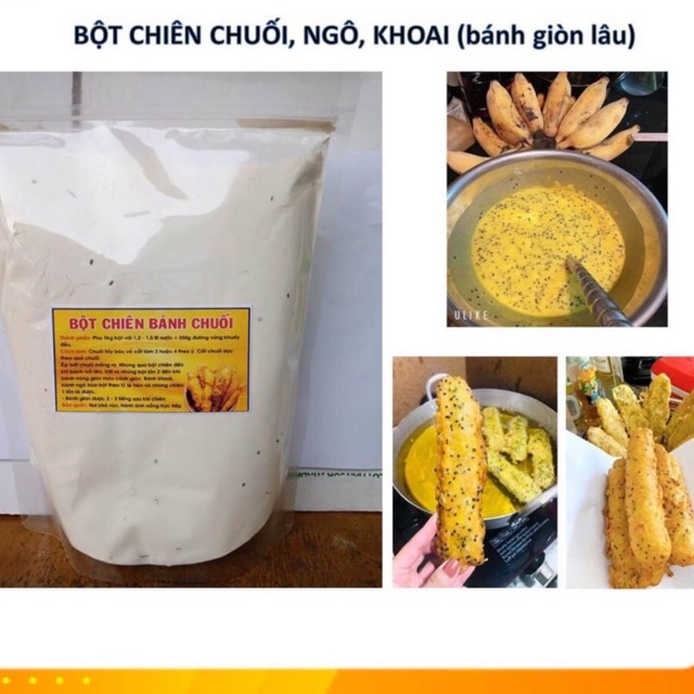 Bột chiên bánh chuối 1kg